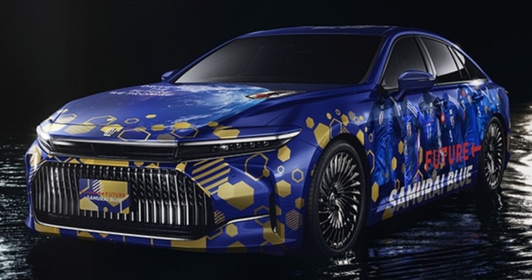 與車企聯(lián)動，日本足協(xié)與豐田汽車共同打造日本國家隊特別車型