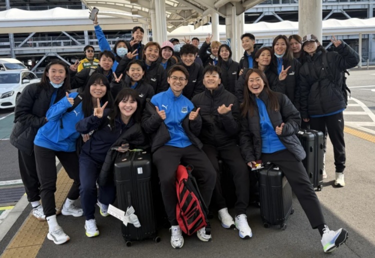 武漢女足前往日本參加女足亞冠！王霜曬照：日本，我們來了