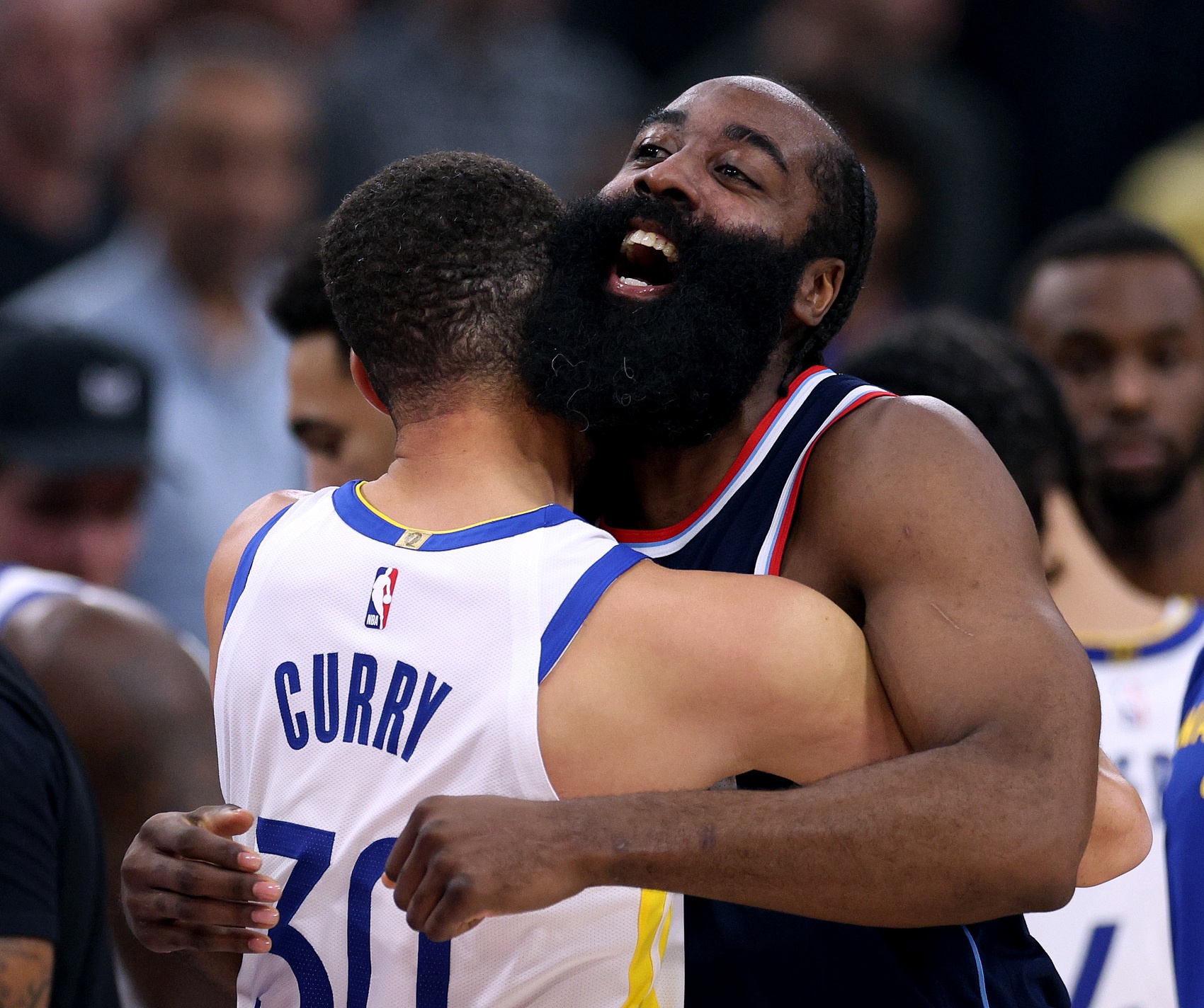 諸神黃昏！庫里哈登先后50+ NBA歷史首次兩名35歲以上球員轟50+！